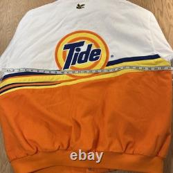 Vintage Racing Apparel Authentics Tide White Orange Jacket 3XL Signed Craven