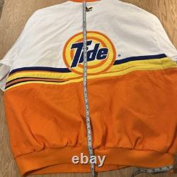 Vintage Racing Apparel Authentics Tide White Orange Jacket 3XL Signed Craven
