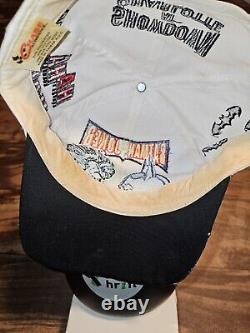 Vintage Rare Nascar Batman Vs Joker DC Comics Movie Promo Racing Hat Snapback