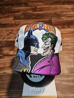 Vintage Rare Nascar Batman Vs Joker DC Comics Movie Promo Racing Hat Snapback