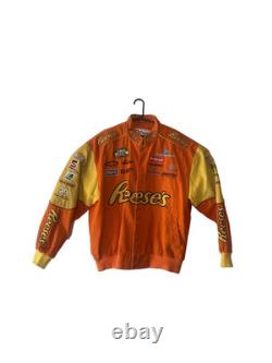 Vintage Reese's Kevin Harvick #29 NASCAR Racing Jacket XL Chase Authentics