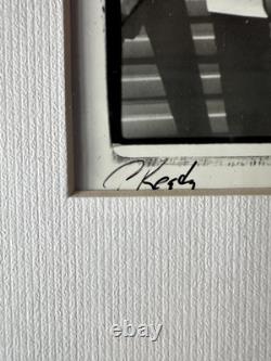 Vintage Signed B&W Photograph- Watermelon Helmets NASCAR Tailgate Americana