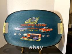 Vintage Souvenir Tray from Darlington Raceway Joe Weatherly Stock Car Museum