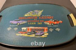 Vintage Souvenir Tray from Darlington Raceway Joe Weatherly Stock Car Museum