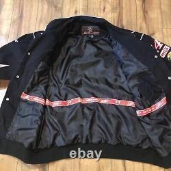 Vintage Tony Stewart #14 Office Depot NASCAR JH Design Racing Jacket Mens XL