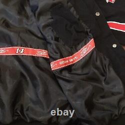 Vintage Tony Stewart #14 Office Depot NASCAR JH Design Racing Jacket Mens XL