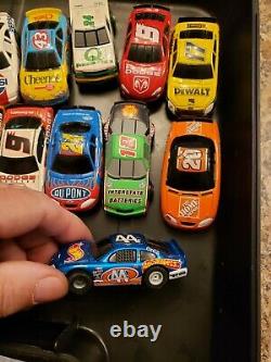 Vintage Tyco Lifelike Nascar Stocker Slot Cars & Afx Case Racing Running. L@@k