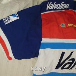 Vintage Valvoline Performance Team Racing Pit Crew Shirt Nascar Mark Martin H1