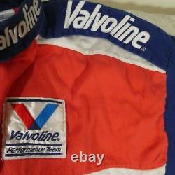 Vintage Valvoline Performance Team Racing Pit Crew Shirt Nascar Mark Martin H1
