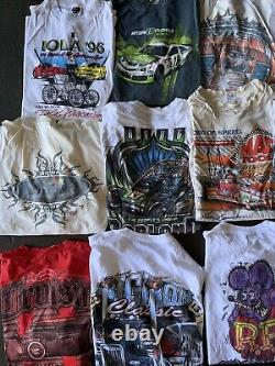 Vintage Wholesale T shirt 50 Lot Graphic 90s 00s Bundle Nascar Racing Cars