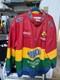 Vtg 90s Jeff Hamilton Jeff Gordon 24 Dupont Rainbow Leather Racing Jacket-2x-nwt