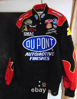 Vtg Jeff Gordon #24 DuPont NASCAR Racing Jacket Embroidered Sm. Chase Authentics