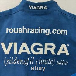 Vtg Rare Mark Martin Viagra Pfizer Roush Ford Racing Jacket XL Nascar Gatorade