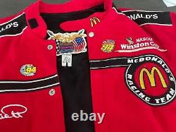 Vtg Sz XL 90s Jeff Hamilton Bill Elliott Nascar McDonald's #94 Jacket Winston