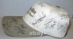 WATKINS GLEN THUNDER ROAD NASCAR Race Multi Signed 20x Autographed 1/1 Hat Cap