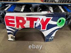 William Byron 2022 Bristol Dirt Liberty Nascar Race Used Sheetmetal rear quarter
