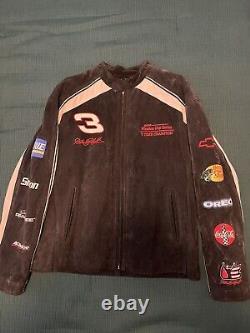 Wilsons Leather Dale Earnhardt Sr Jacket Medium Nascar #3 Goodwrench Winston Cup