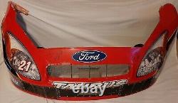 Wood Brothers Racing #21 Autographed Ricky Rudd Race Used Nose NASCAR Cup Series