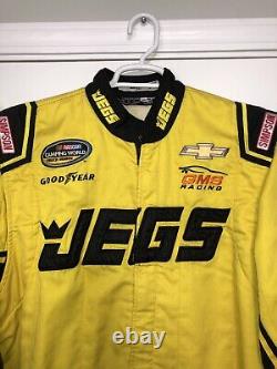 XL 36W x 32L Nascar Pit Crew Firesuit JEGS GMS Racing SFI Coughlin Race Used