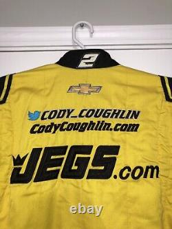 XL 36W x 32L Nascar Pit Crew Firesuit JEGS GMS Racing SFI Coughlin Race Used