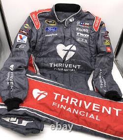 XL 36W x 32L Nascar Sparco Crew Firesuit THRIVENT FORD McDowell Racing Leavine