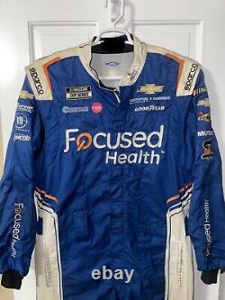 XL 38W x 32L Nascar Pit Crew Firesuit SFI Sparco Spire Zane Smith Focused Health