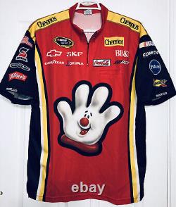 XL CREW CHIEF VERSION Nascar Crew Pit Shirt Sparco Bowyer RCR Hamburger Helper