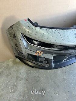 Zane Smith #71 2024 Las Vegas Focused Health Nascar Race Used Front Nose 8327