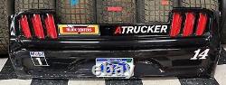 #14 Clint Bowyer 2020 Rush Truck Centers Nascar Race Bumper Arrière En Tôle D'occasion