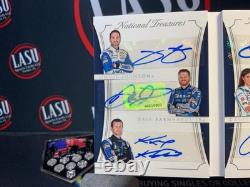 16 Trésors nationaux 6 autographes Earnhardt Jr Johnson Harvick Patrick Mears /25