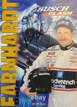 1997 Daytona Clash 13 autographes, livre appartenant au pilote Dale Earnhardt Jeff Gordon