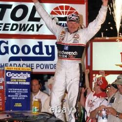 1999 Dale Earnhardt Goodwrench Chase Bristol Fait trembler sa cage Casquette NASCAR SIGNÉE
