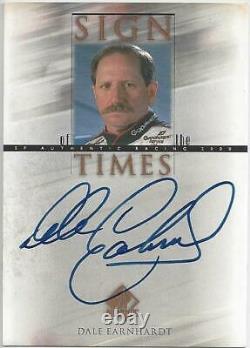 2000 Upper Deck Sp Authentic Sign Of The Times Dale Earnhardt Sr. Autograph Card