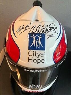 2007 Carl Edwards Signed, Race Used/worn Bell Drivers Helmet, Roush Fenway Ford