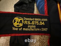 2007 Red Bull Racing NASCAR Nextel Cup Series Combinaison de course utilisée par l'équipe de stand PUMA