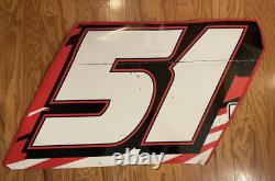 2017 #51 Jeremy Clements Porte METAL Conducteur Utilisée en Course Xfinity O'Reily Series