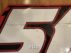 2017 #51 Jeremy Clements Porte METAL Conducteur Utilisée en Course Xfinity O'Reily Series