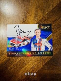 2017 Ryan Blaney RC RADE Série /50 Blue Prizm Signature Paint Schemes