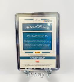 2017 ? Trésors Nationaux NASCAR ? Autographe en tissu de Dale Earnhardt Jr. Panini ? /10