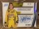 2019 Panini Prizm Kyle Busch Autographe Shadowbox #08/25 Nss-ky