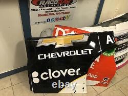 2021 Ross Chastain Chevrolet Clover Nascar Race Panneau De Quart De Tôle D'occasion