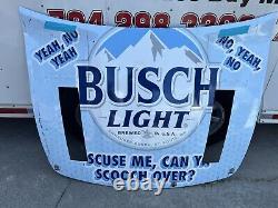 2022 Kevin Harvick #4 Busch Light Nascar Race Capuche De Passerelle En Tôle D'occasion