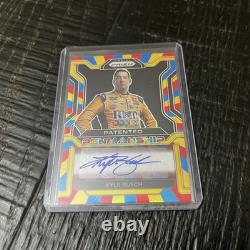 2022 Panini Prizm Racing Kyle Busch Autographe Patented Penmanship 2/18