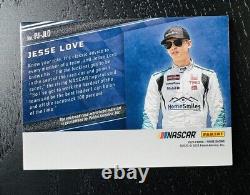 2023 JESSE LOVE Panini PRIME RACING Patch géant utilisé en course NASCAR TOYOTA 1/1 TRD