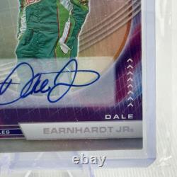 2023 Panini Chronicles Recon Autographes Holo Argent #3 Dale Earnhardt Jr 07/10