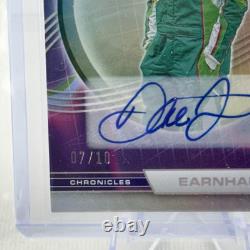 2023 Panini Chronicles Recon Autographes Holo Argent #3 Dale Earnhardt Jr 07/10