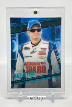 2023 Panini Prime Racing Dale Earnhardt Jr. #1/1 Salle de la renommée Holo Platinum Bleu