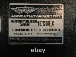 2024 Chase Elliott The Clash Napa Pièce de tôle utilisée en course signée 8x8 (1A)