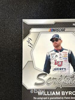 2024 Panini Prizm Nascar Racing William Byron Vinyle Or 1/1