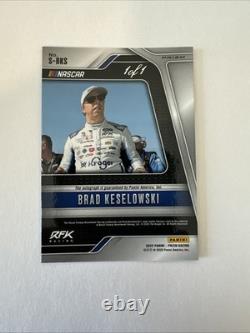 2025 NASCAR Prizm Brad Keselowski Or Vinyle Scripts Auto 1/1